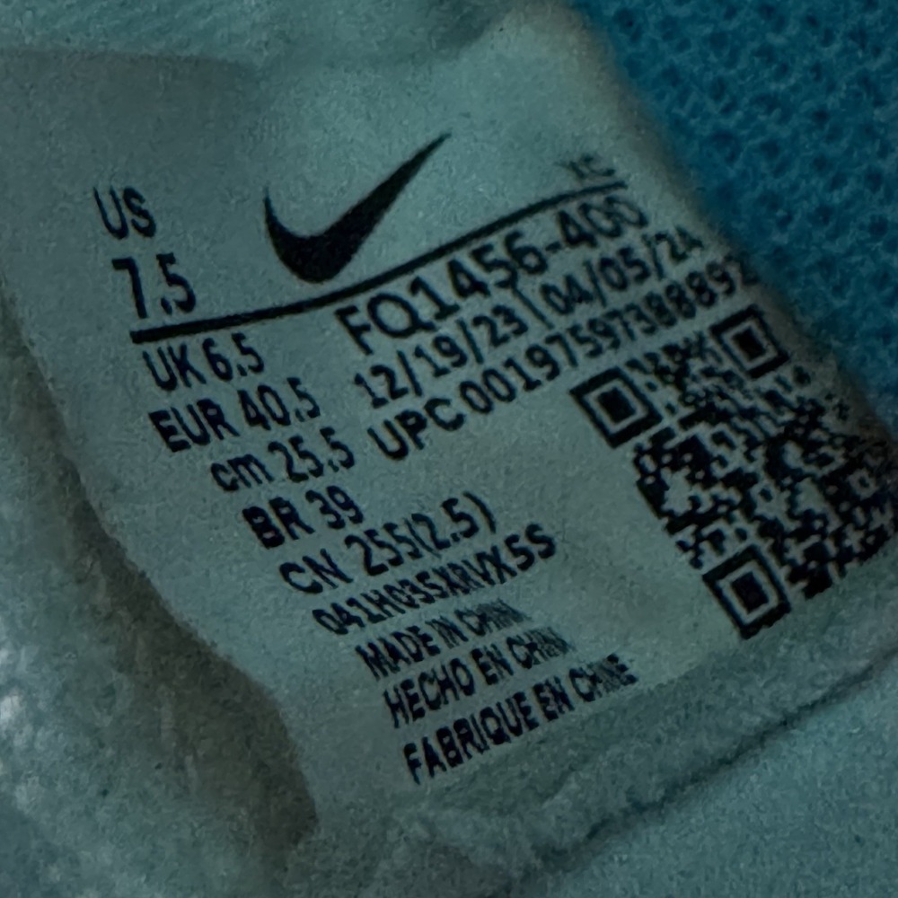 Size 7.5 - Nike Zoom Superfly 10 Academy Fg/Mg Glacier Blue Orbit FQ1456-400 - Picture 5 of 10